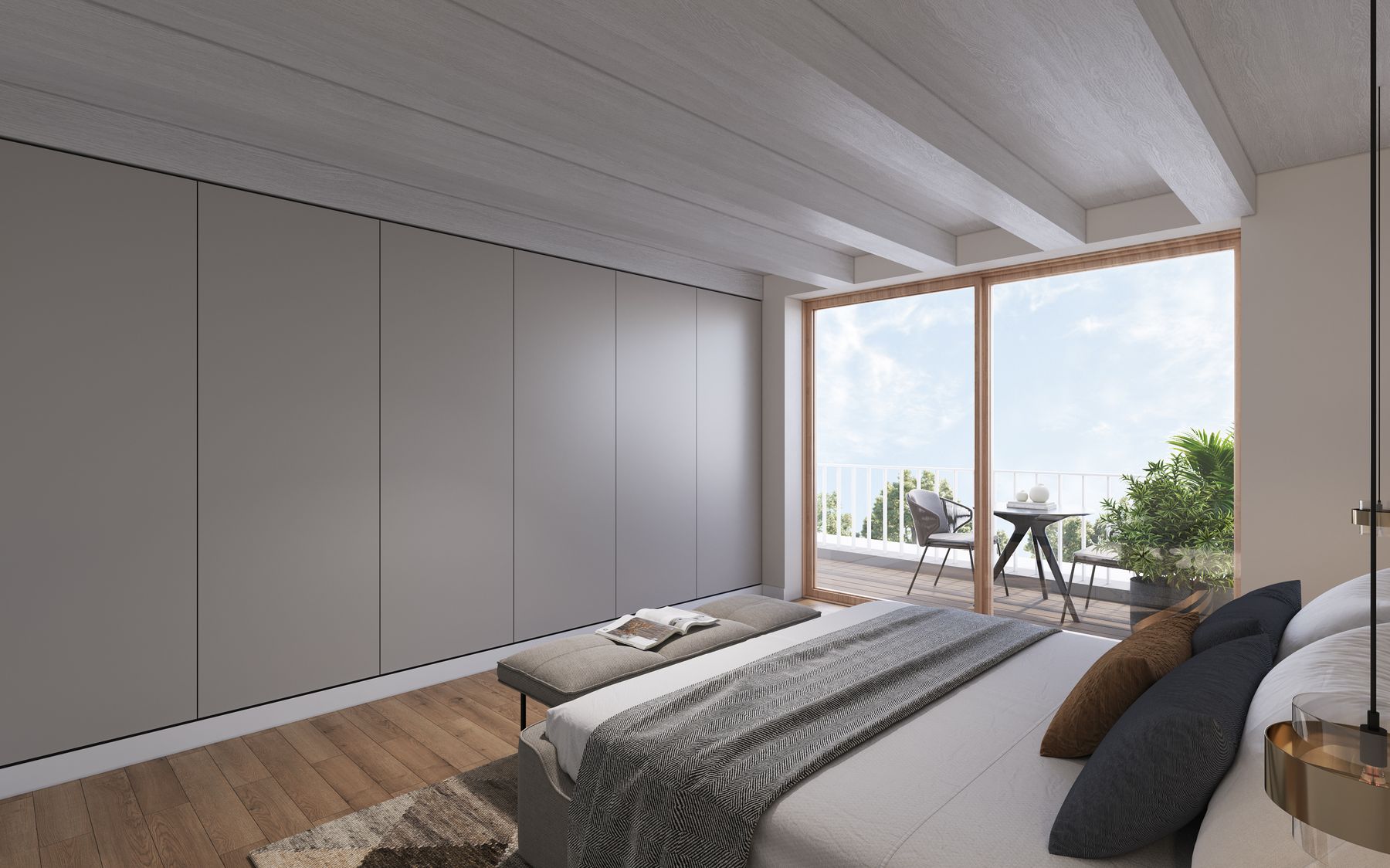 Penthouse Schlafzimmer