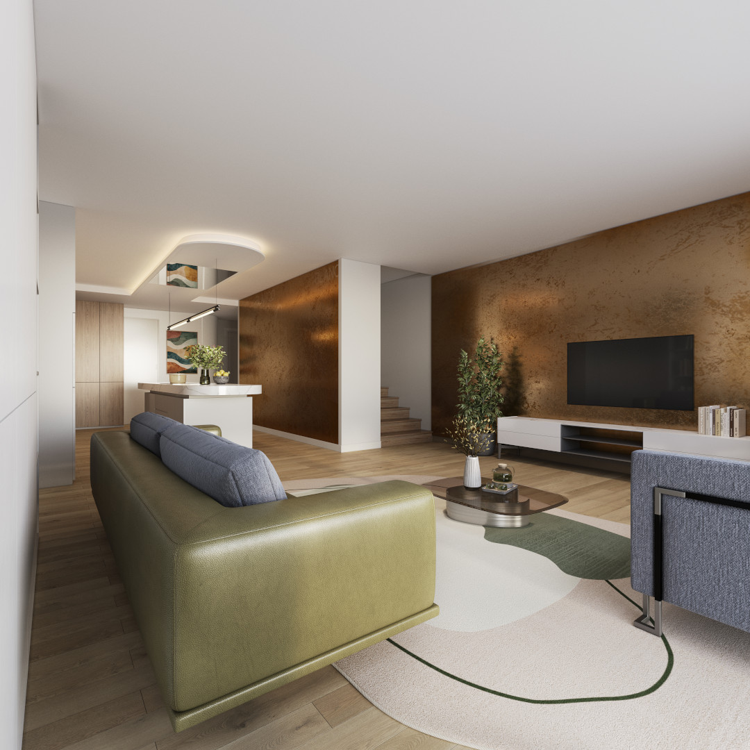 5 Zimmer EG OG Wohnzimmer