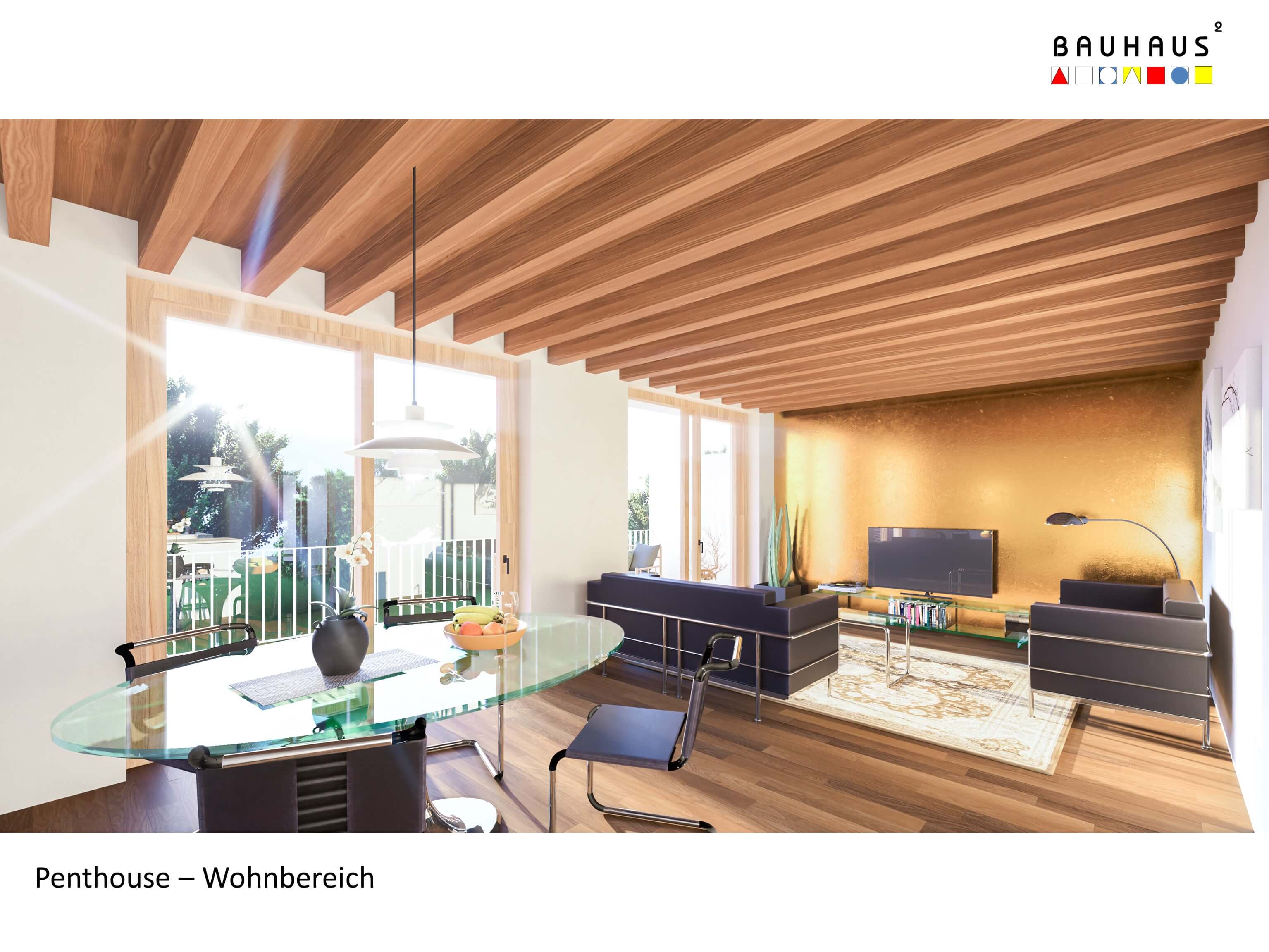 Penthouse - Wohnbereich